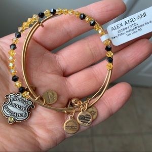Alex And Ani Jewelry Alex And Ani Hufflepuff Harry Potter Bracelet Poshmark